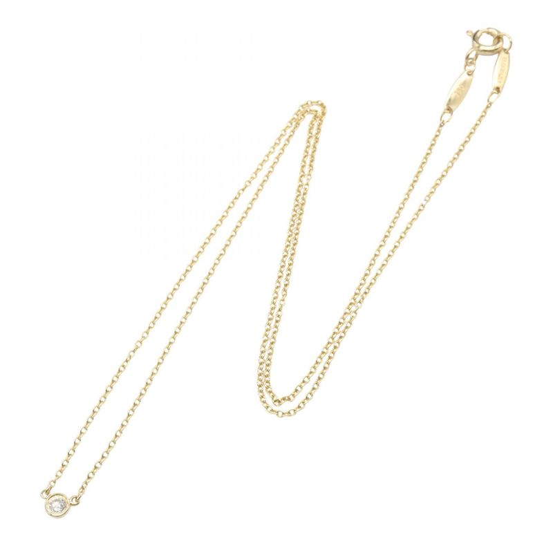 Tiffany & Co Tiffany＆co Necklace Visor Yard Necklace Neck Circumference 39cm