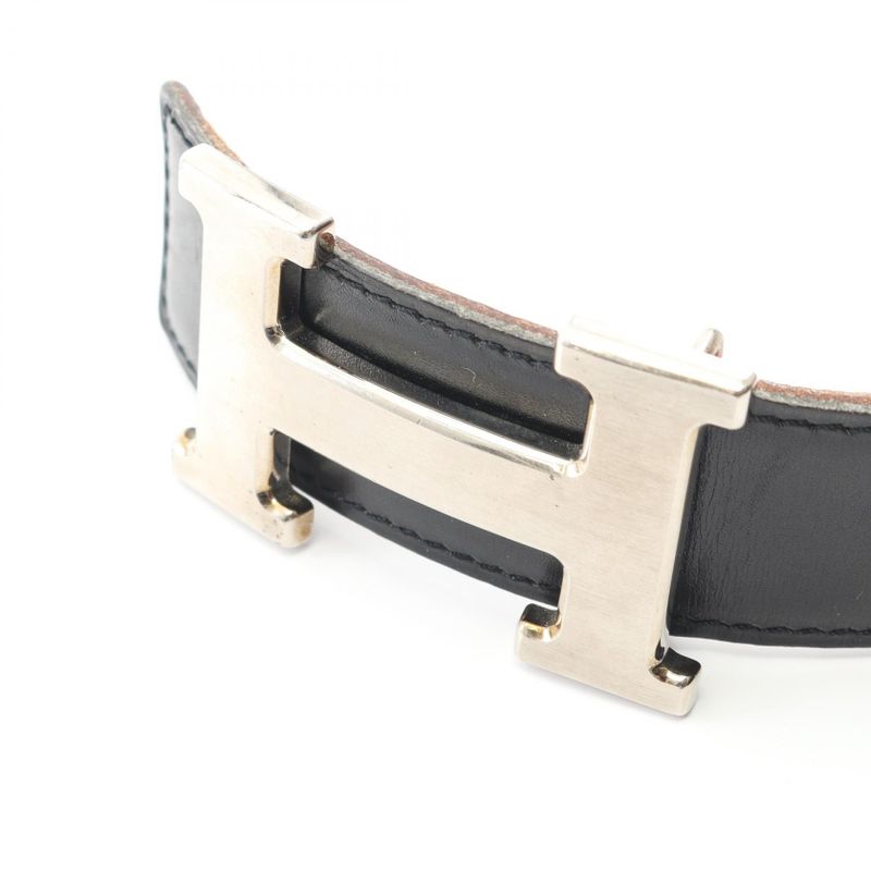 Hermes Belt Constance H Belt Calf (Cowhide) H Belt Men's Used B