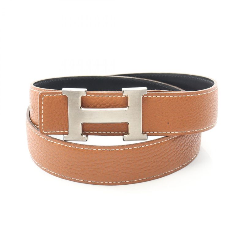 Hermes Belt Constance H Belt Calf (Cowhide) H Belt Men's Used B