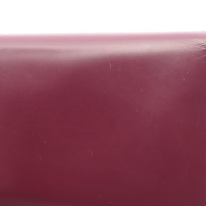 Gucci Bifold Long Wallet Chain Wallet 331746 Bordeaux Leather Chain Wallet