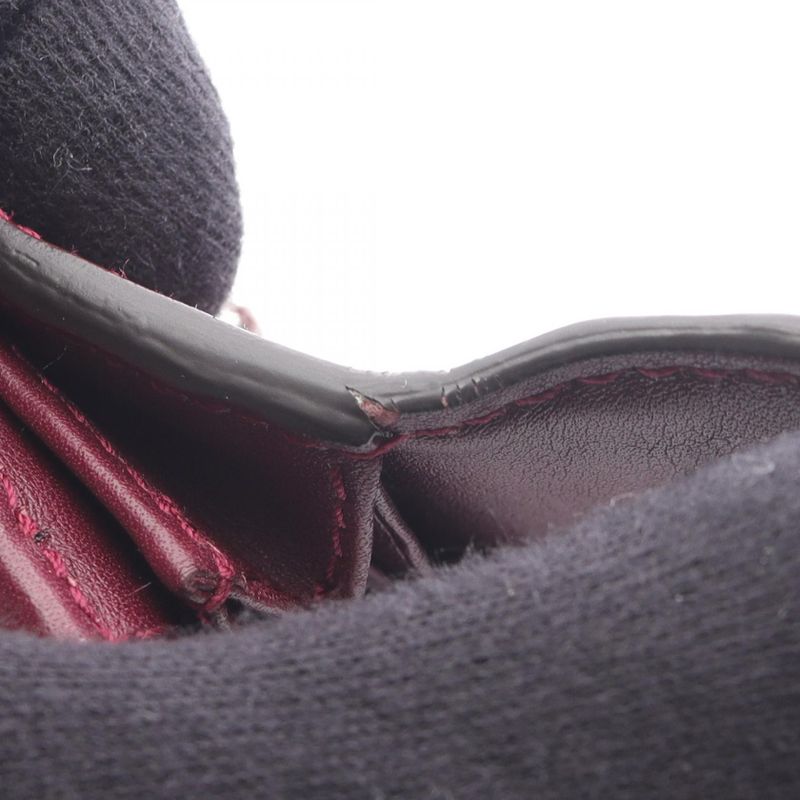 Gucci Bifold Long Wallet Chain Wallet 331746 Bordeaux Leather Chain Wallet