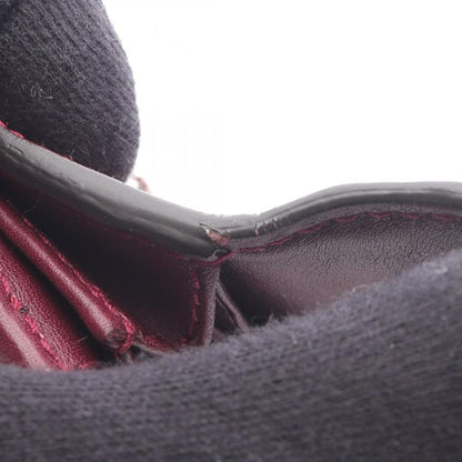 Gucci Bifold Long Wallet Chain Wallet 331746 Bordeaux Leather Chain Wallet