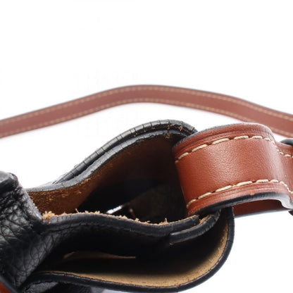Loewe Shoulder Bag Gate Bag Small Black Brown Leather Gate Bag Small Ladies