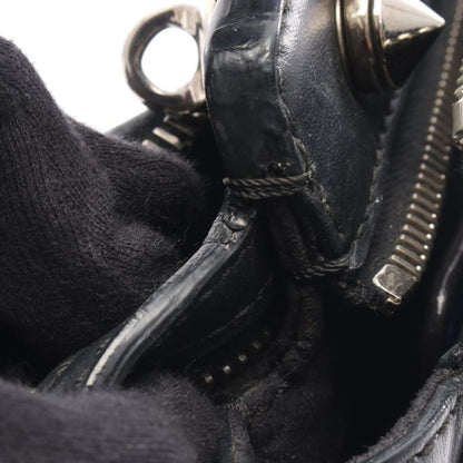 Fendi Handbag Dot Com 8bn293 Black Leathercom 2way Shoulder Ladies Used B