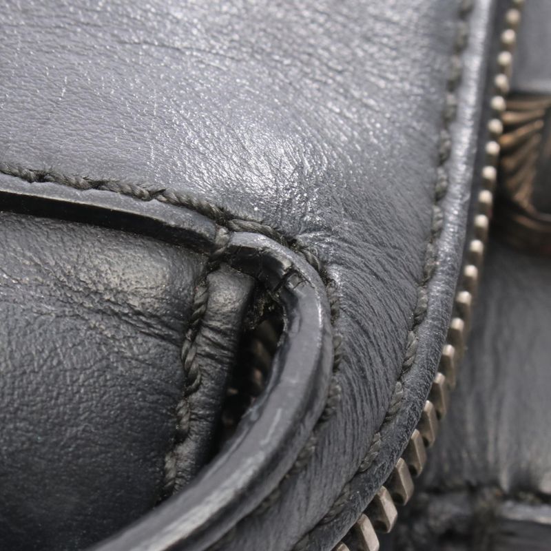 Fendi Handbag Dot Com 8bn293 Black Leathercom 2way Shoulder Ladies Used B