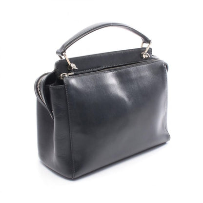 Fendi Handbag Dot Com 8bn293 Black Leathercom 2way Shoulder Ladies Used B