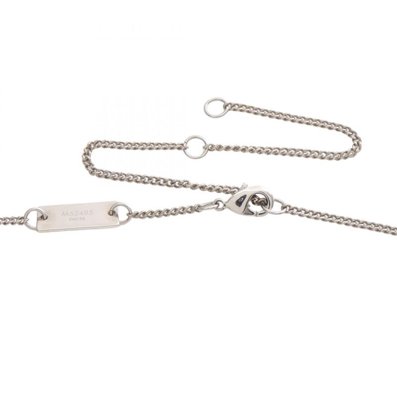 Louis Vuitton Necklace Ring Necklace Monogram M62485 Stainless Steel Ring