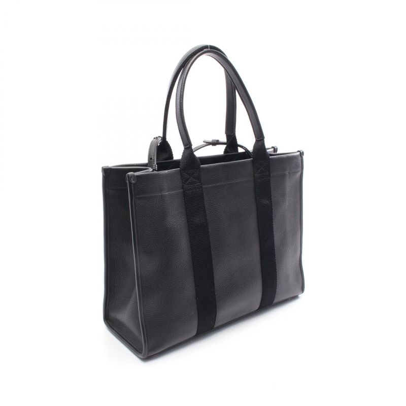 Balenciaga Tote Bag Hardware Tote Hardware 671400 Black Leather Hardware M