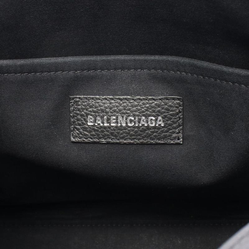 Balenciaga Tote Bag Hardware Tote Hardware 671400 Black Leather Hardware M