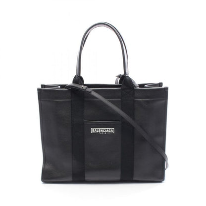Balenciaga Tote Bag Hardware Tote Hardware 671400 Black Leather Hardware M