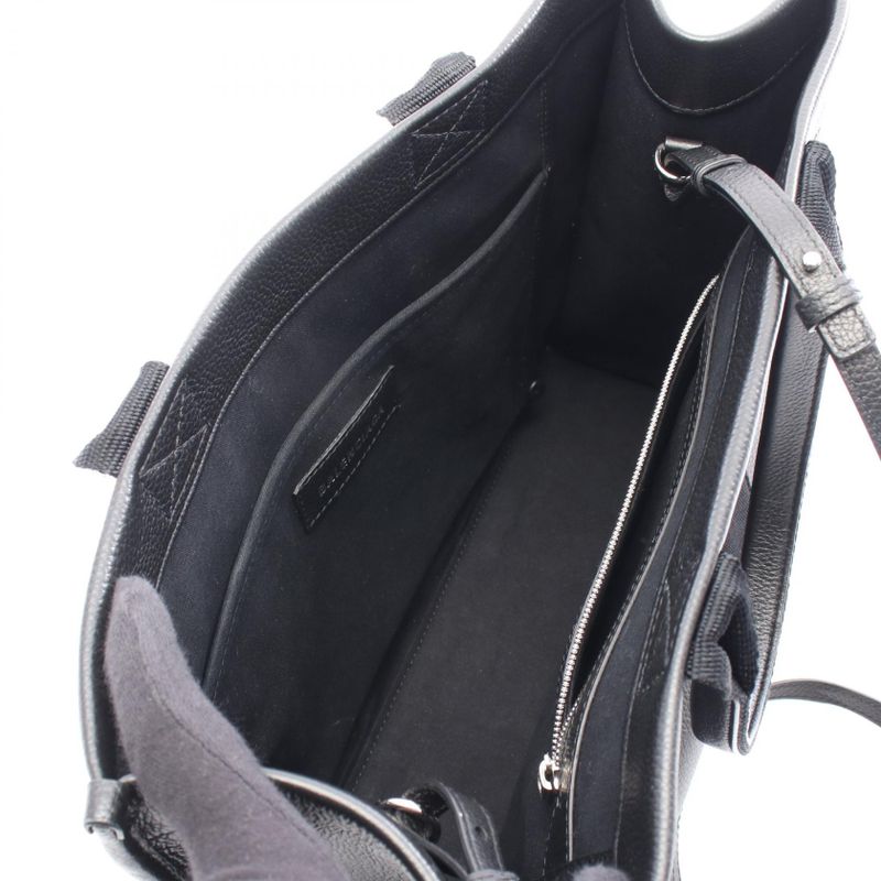 Balenciaga Tote Bag Hardware Tote Hardware 671400 Black Leather Hardware M