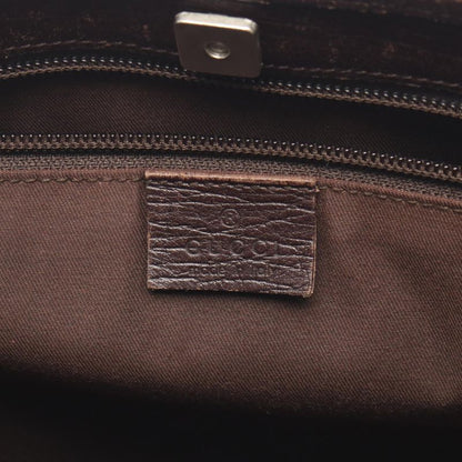 Gucci Tote Bag GG Supreme 114595 Beige PVC Coated Canvas Leather GG Supreme