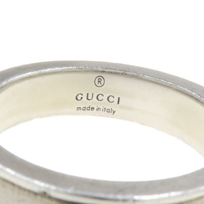 Gucci Interlocking Logo Ring #19 925 SV 6.6
