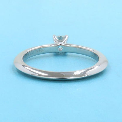 Tiffany & Co Solitaire Ring D0.21 CT Square Cut 9