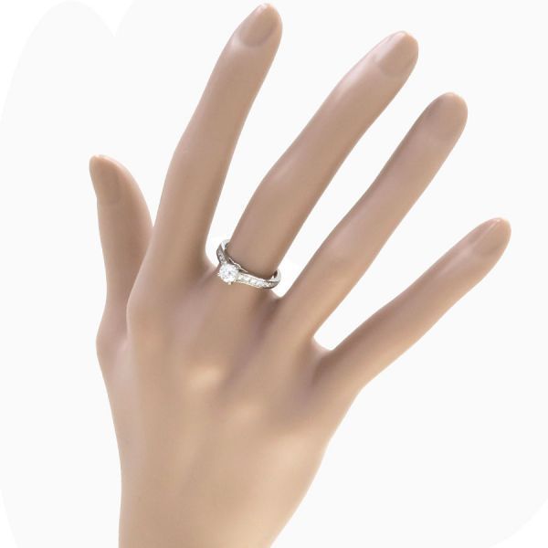 Cartier Solitaire 1895 Diamond Ring D0.40 ct#48