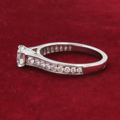 Cartier Solitaire 1895 Diamond Ring D0.40 ct#48