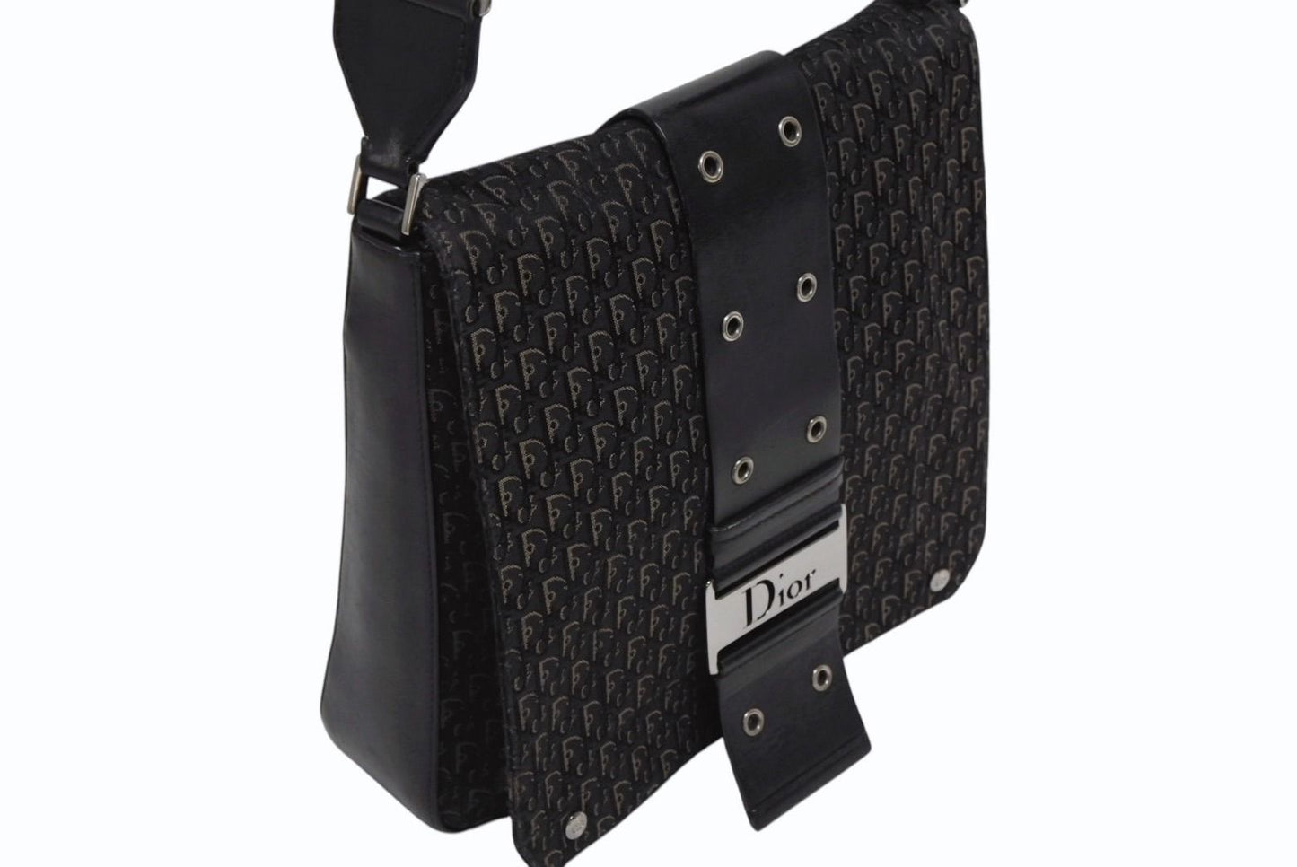 Dior Street Chic Line Shoulder Bag Trotter Galliano Era Black — view 3