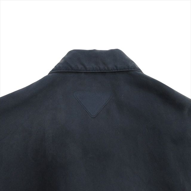 24ss Prada by Raf Simons Triangle Patch Silk Blouson Jacket Raf Simons Period M