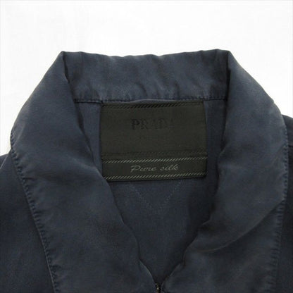 24ss Prada by Raf Simons Triangle Patch Silk Blouson Jacket Raf Simons Period M