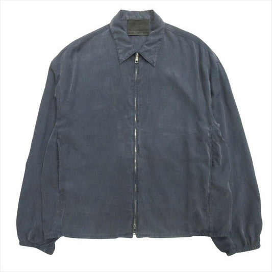 24ss Prada by Raf Simons Triangle Patch Silk Blouson Jacket Raf Simons Period M