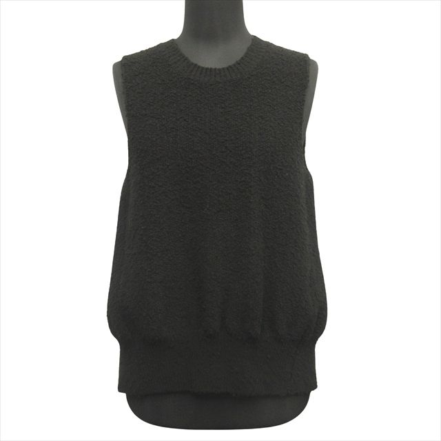 Bottega Veneta Back Open Knit Vest Sleeveless Sweater XS Black Ladies• 12