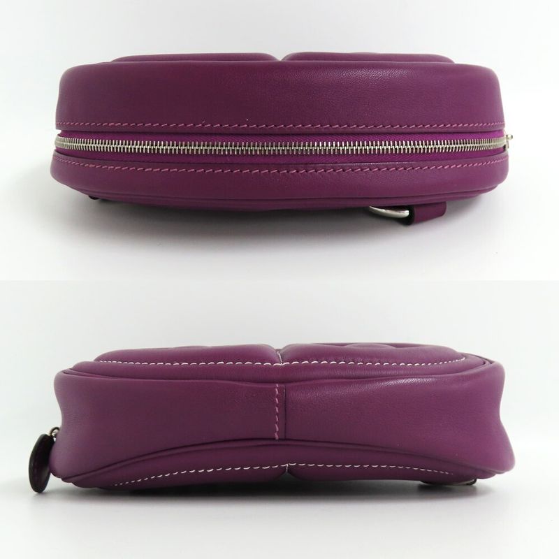 Hermes Insalp Verso Anemone Cuible Swift Z Engraved Body Bag Svhardware