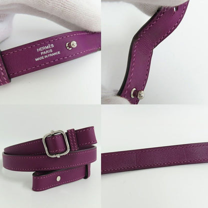 Hermes Insalp Verso Anemone Cuible Swift Z Engraved Body Bag Svhardware