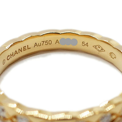 Chanel Coco Crush Collection Diamond Ring 750yg Mini Model J11872 No