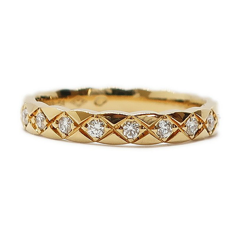 Chanel Coco Crush Collection Diamond Ring 750yg Mini Model J11872 No