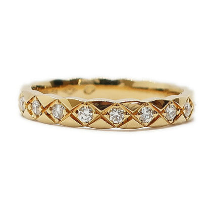 Chanel Coco Crush Collection Diamond Ring 750yg Mini Model J11872 No