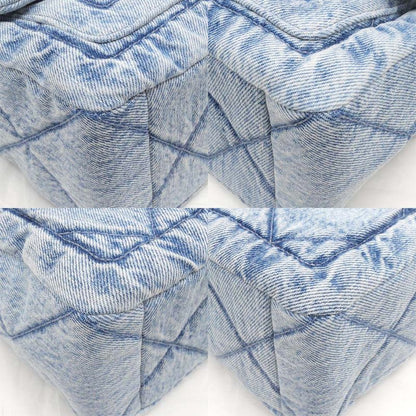 Chanel Bag Chain Shoulder Maxi Washed Denim As5734 Random Denim Leather