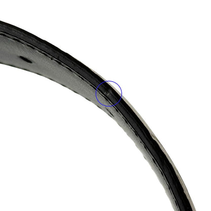 Gucci Belt Men's Brand Interlocking Shima Leather Ivory Gold 114876/214351