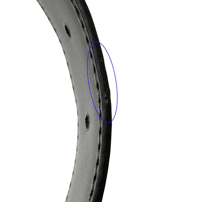 Gucci Belt Men's Brand Interlocking Shima Leather Ivory Gold 114876/214351