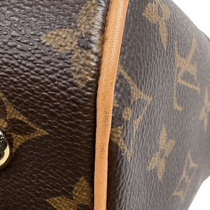 Louis Vuitton Tivoli PM Tote Bag Handbag Monogram Brown M40143 Women's