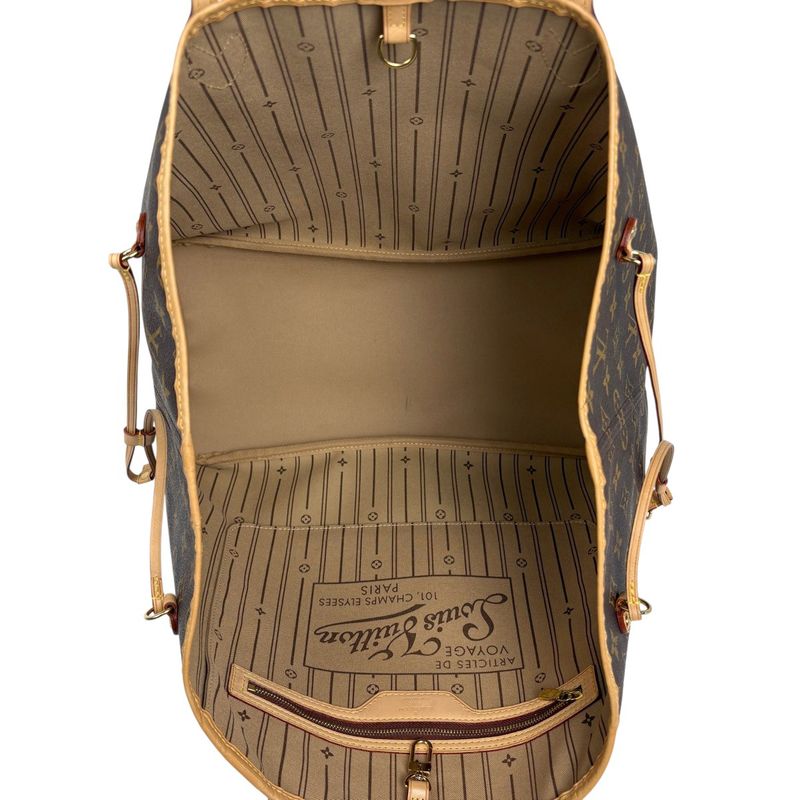 Louis Vuitton Neverfull GM Shoulder Bag Shopping Shoulder Tote Bag Monogram