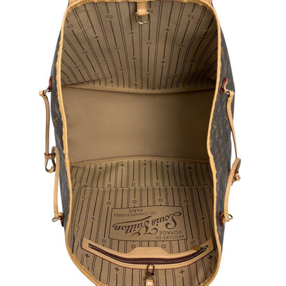 Louis Vuitton Neverfull GM Shoulder Bag Shopping Shoulder Tote Bag Monogram