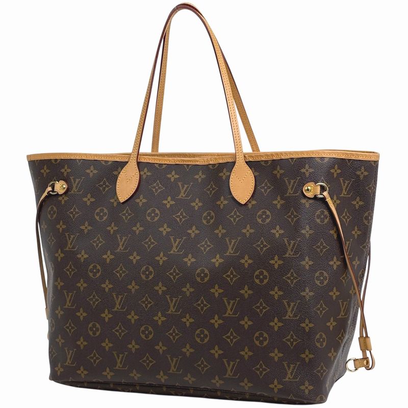 Louis Vuitton Neverfull GM Shoulder Bag Shopping Shoulder Tote Bag Monogram