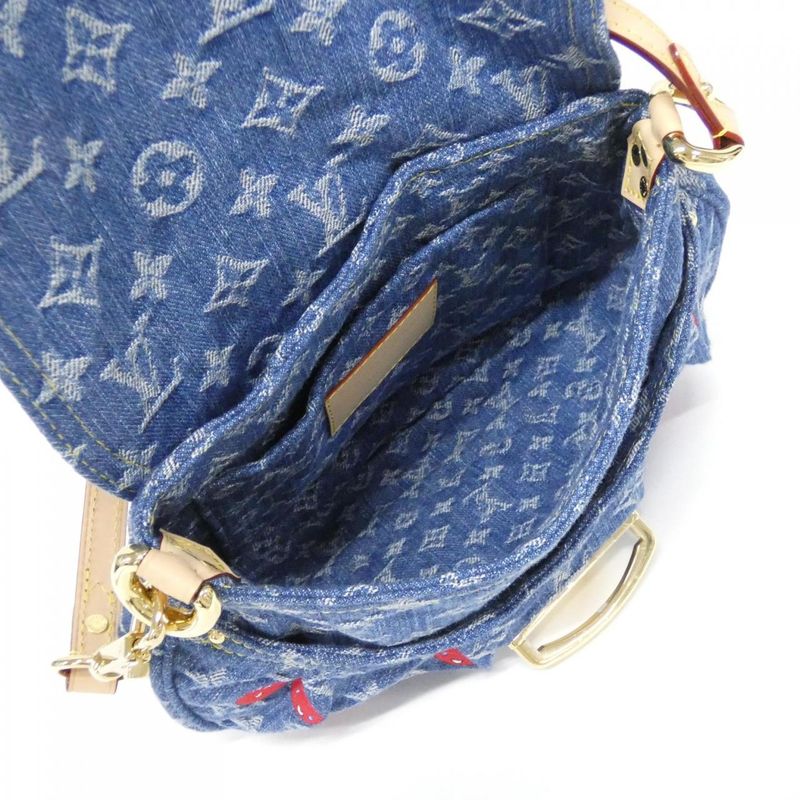 Louis Vuitton Monogram Cherry Denim (LV X TM) Sunset 2025 M13680 Shoulder Bag