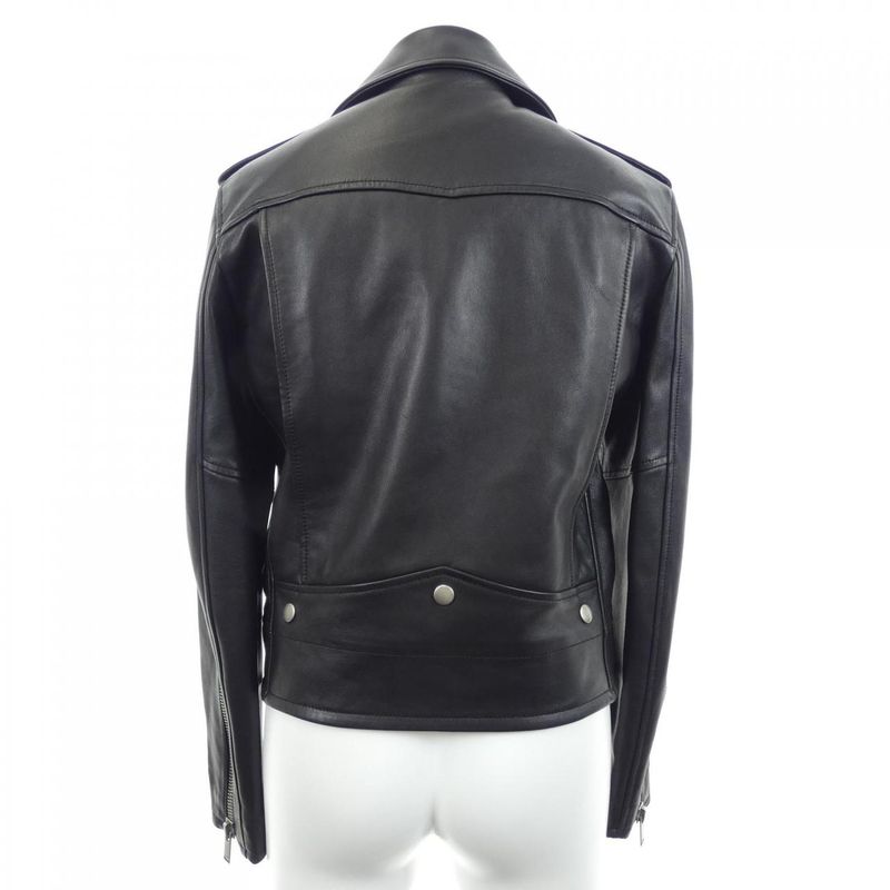 Saint Laurent 687837 Y5oa2 Leather Riders Jacket
