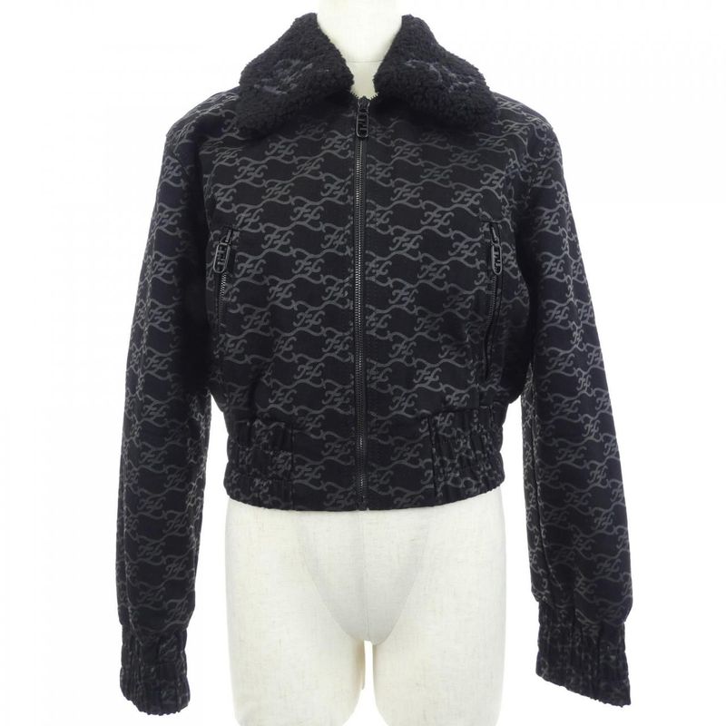 Fendi Flf653 Agtz Denim Jacket