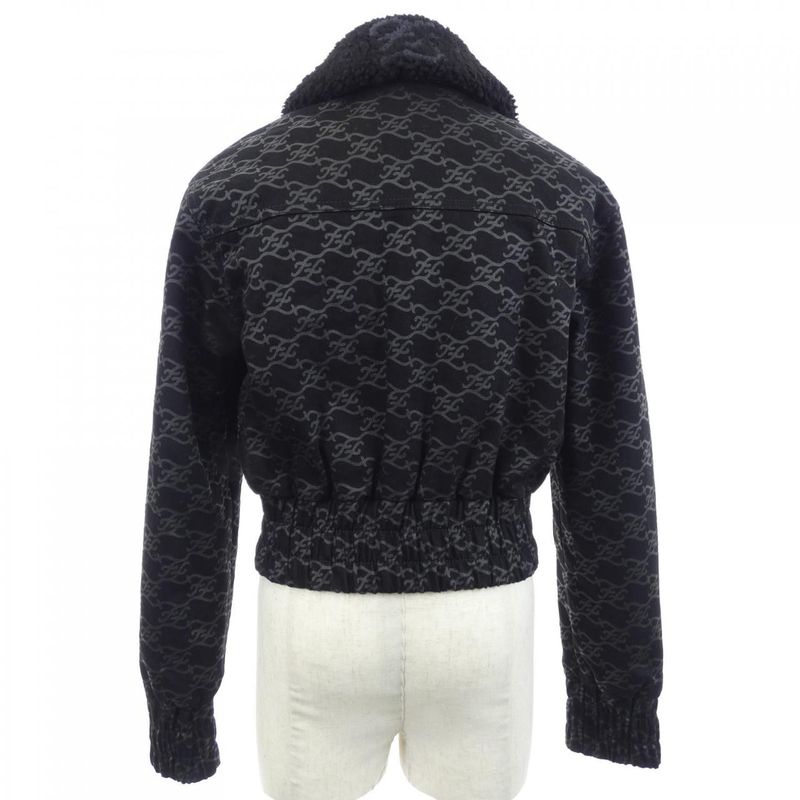 Fendi Flf653 Agtz Denim Jacket
