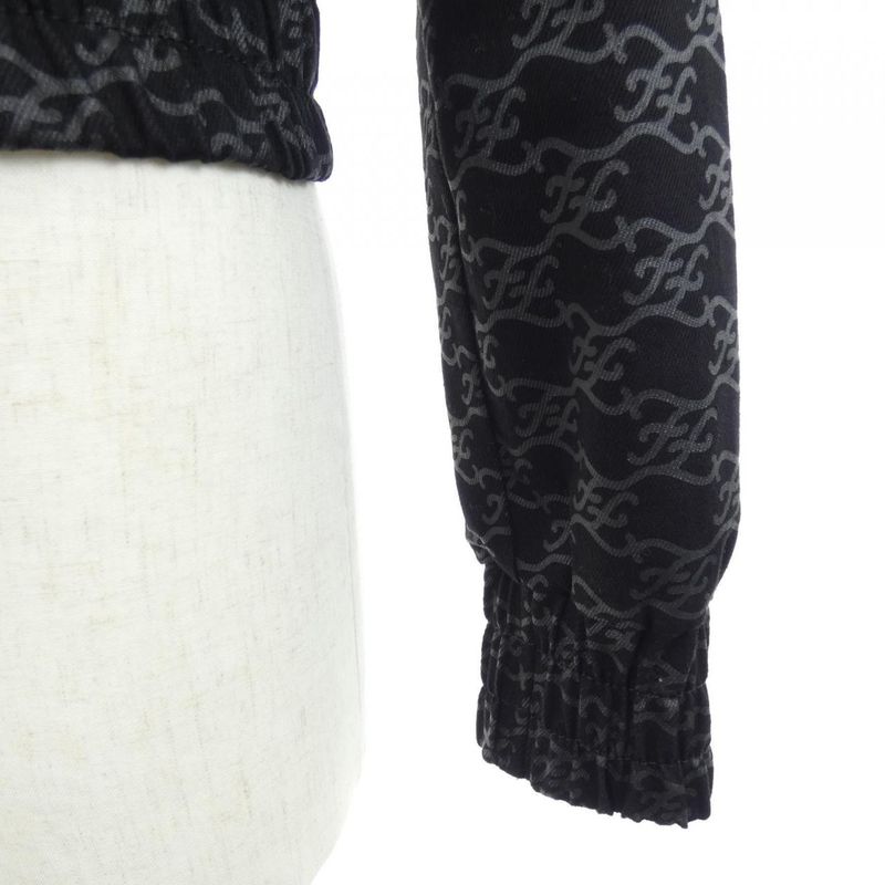 Fendi Flf653 Agtz Denim Jacket