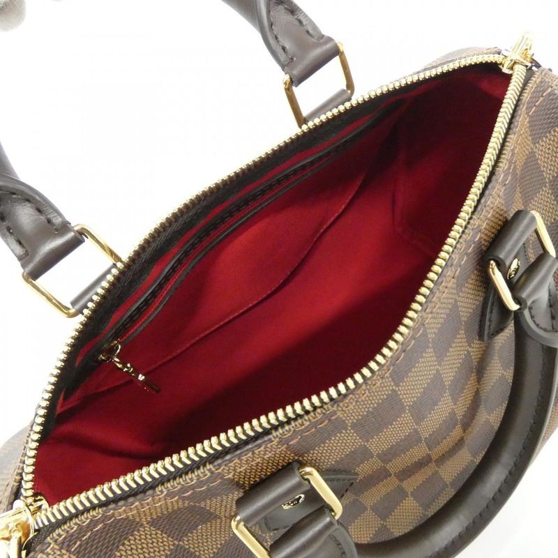 Louis Vuitton Damier Speedy Bandouliere 25cm (9.84in) N40575 Boston Bag
