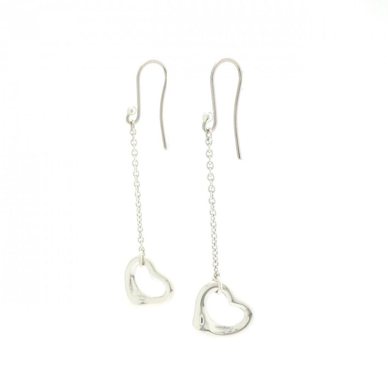 Tiffany & Co Open Heart Drop Earrings