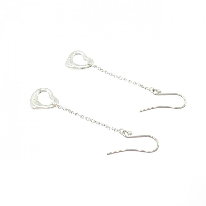 Tiffany & Co Open Heart Drop Earrings