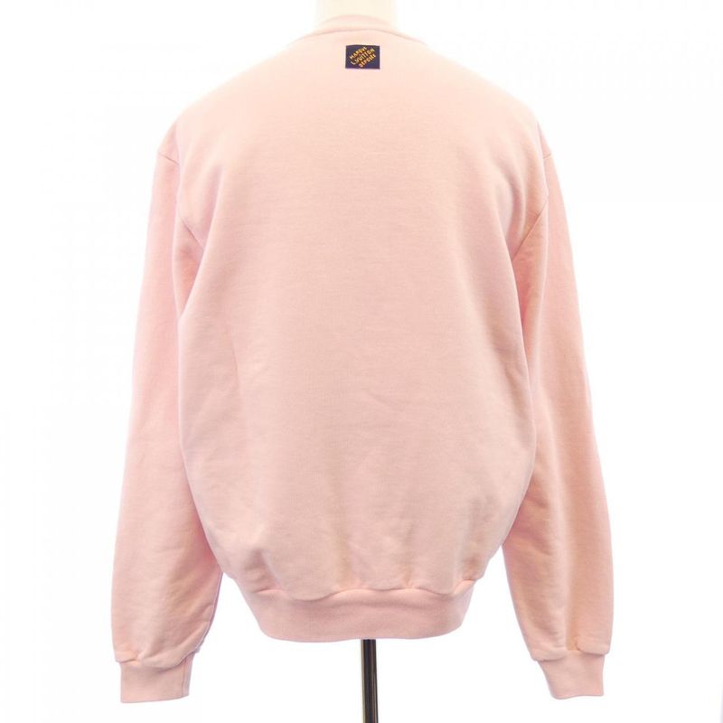 Louis Vuitton Embroidery Signature Crew Neck Hty09wfw C Sweatshirts