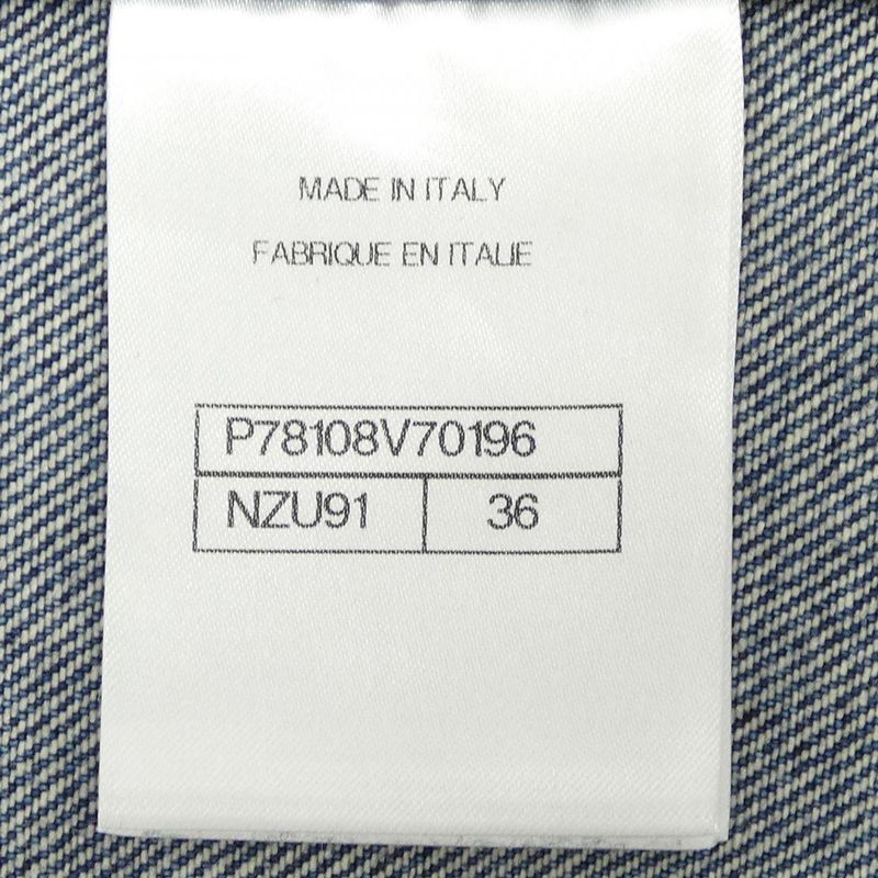 Chanel P78108v70196 24b Denim Jacket