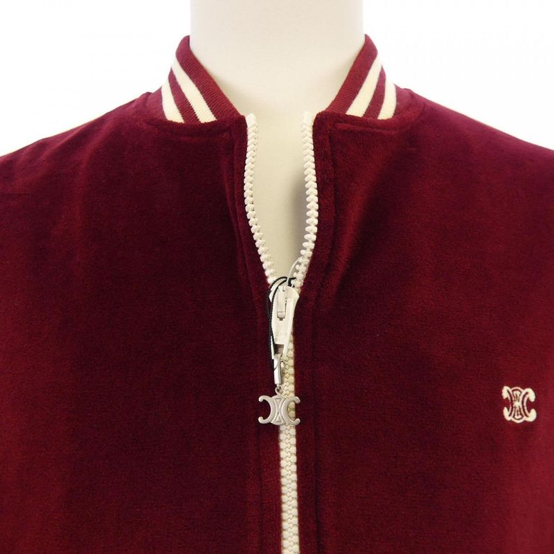 Celine Triomphe Teddy Jacket 2y89c748q Blouson