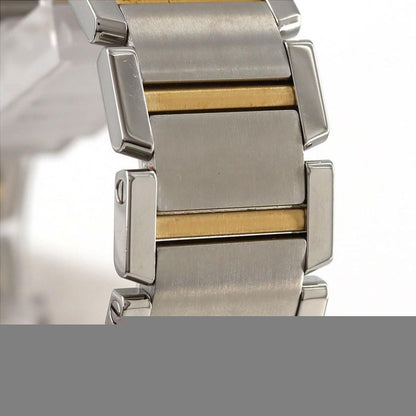 Cartier Tank Française MM Date Combi W51012q4 SS Xyg Quartz