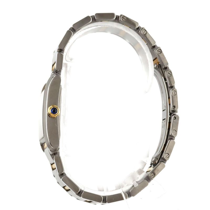 Cartier Tank Française MM Date Combi W51012q4 SS Xyg Quartz